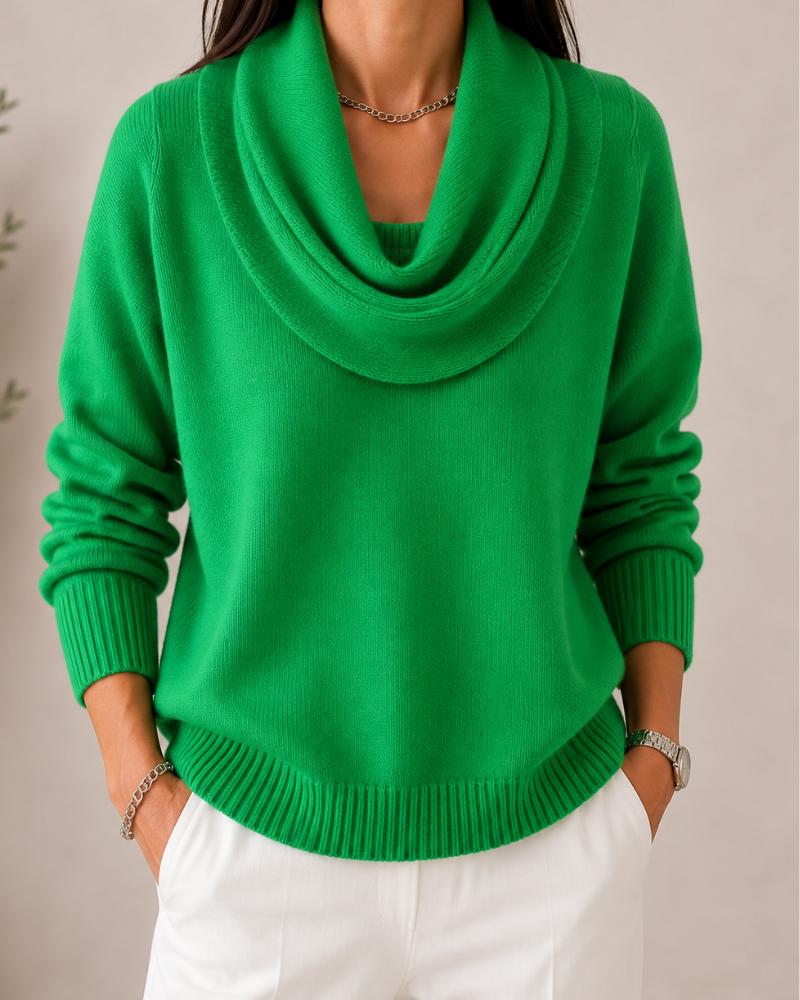 Élodie™ | Pull à col bénitier doux