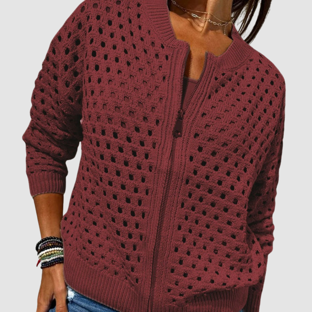 Lyne™ Cardigan en maille premium