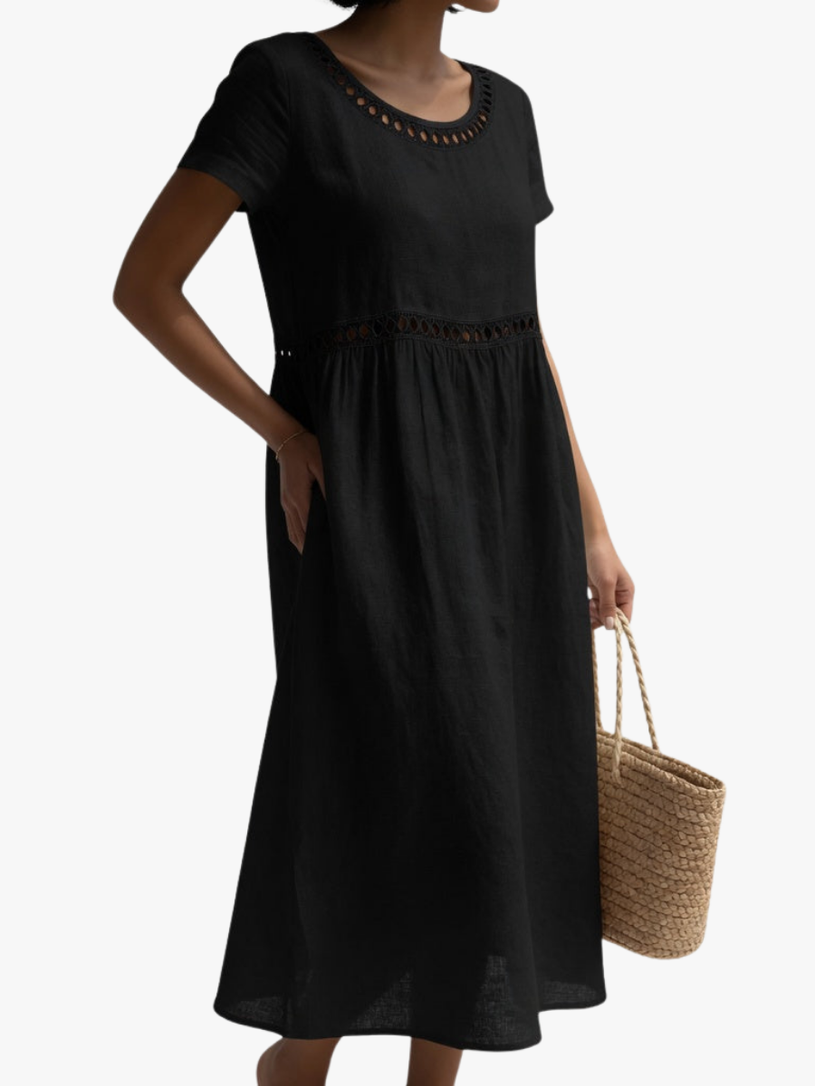 FIORELLA | VESTITO RICAMATO PER DONNA