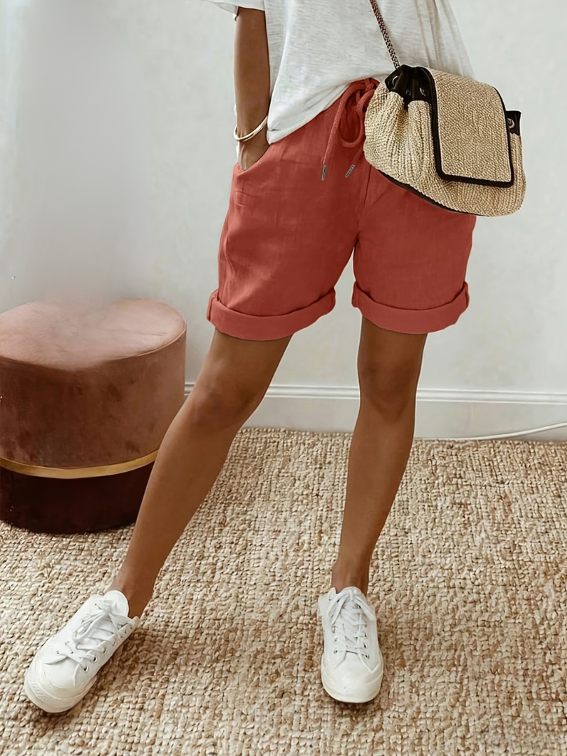Eva | Shorts dal look lino comodi