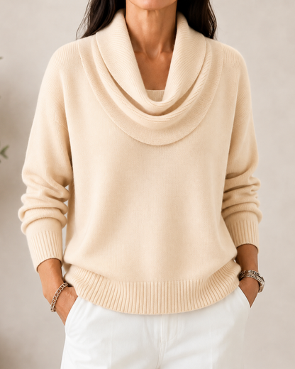Élodie™ | Pull à col bénitier doux