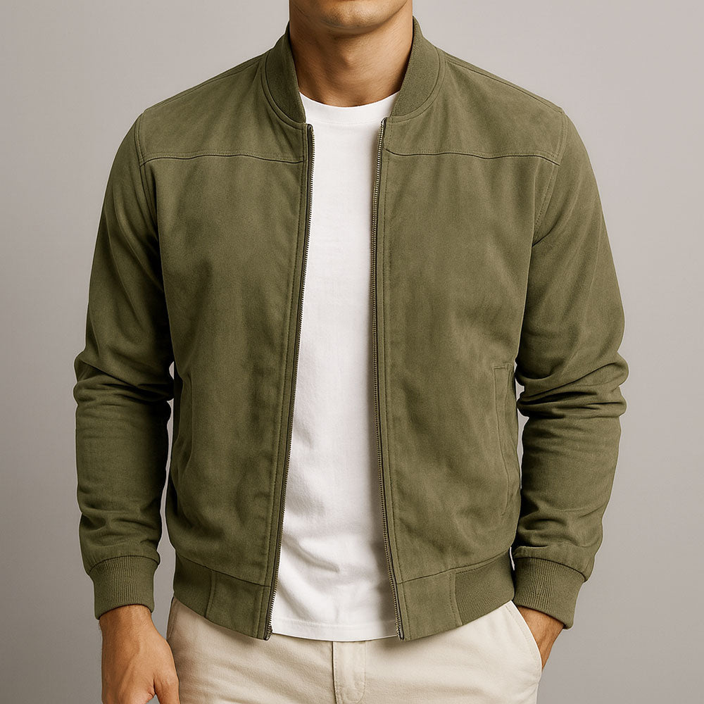 Brego | Veste en daim pour hommes