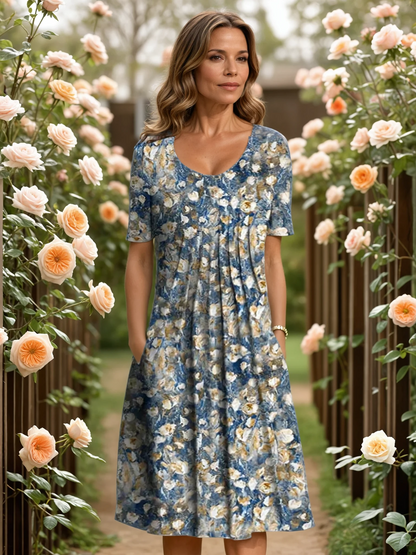 GEORGINA | ABITO ELEGANTE CON COPERTURA DELLA PANCIA