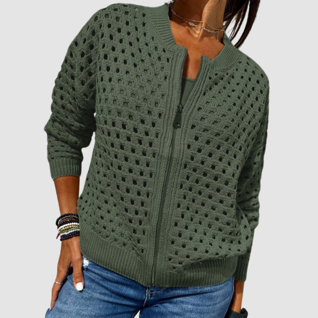 Lyne™ Cardigan en maille premium