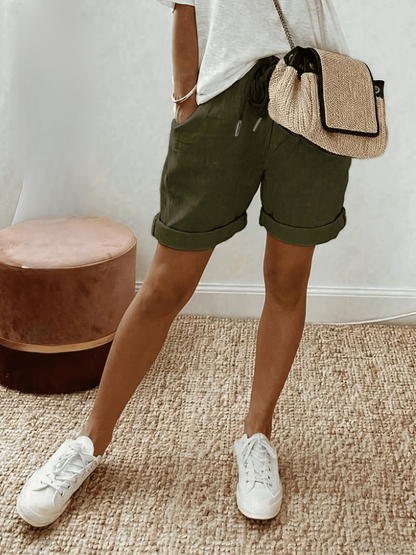 Eva | Shorts dal look lino comodi