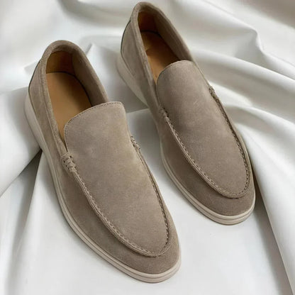 Lorenzo | Mocassino in camoscio premium