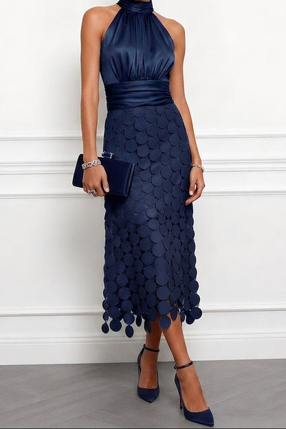 Celine | Élégante robe midi pour cérémonies
