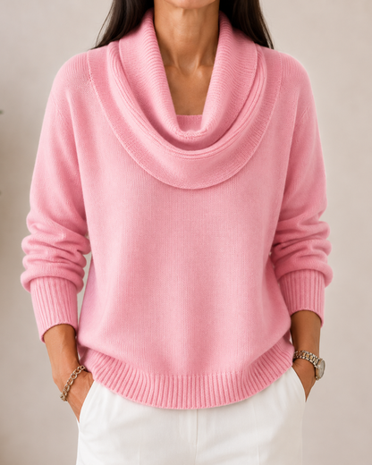 Élodie™ | Pull à col bénitier doux