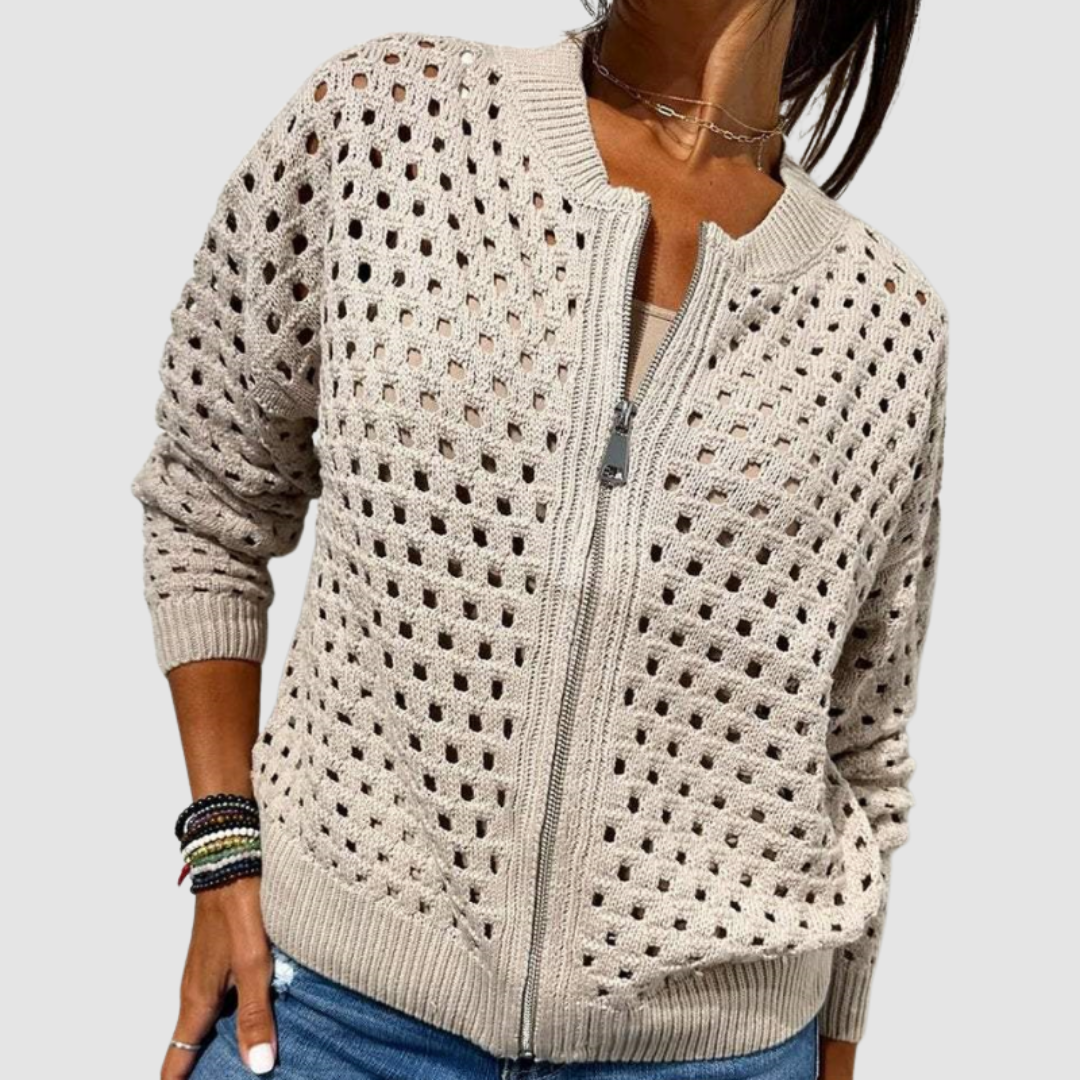 Lyne™ Cardigan en maille premium