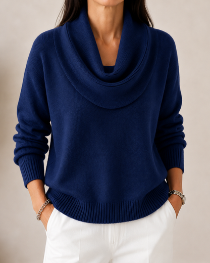 Élodie™ | Pull à col bénitier doux