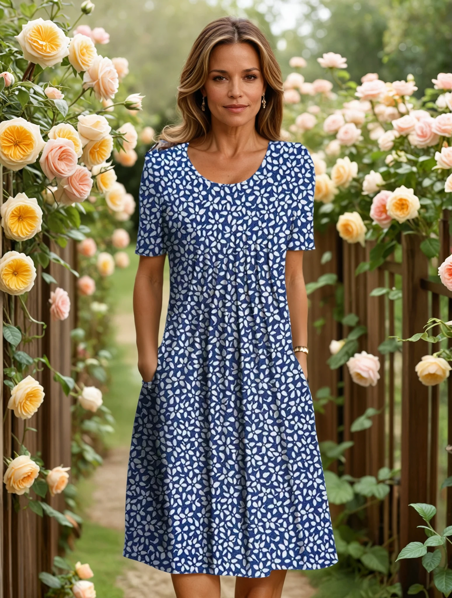 GEORGINA | ABITO ELEGANTE CON COPERTURA DELLA PANCIA