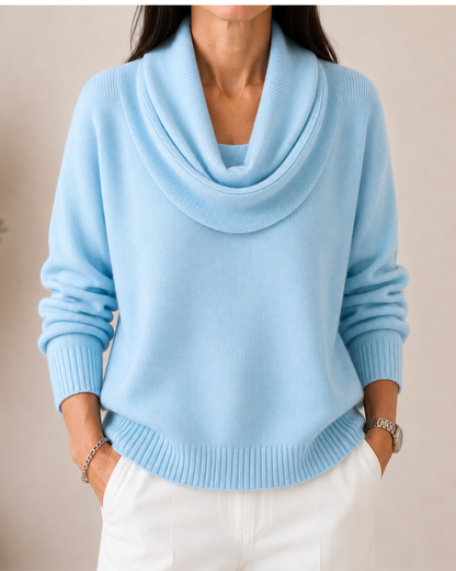 Élodie™ | Pull à col bénitier doux