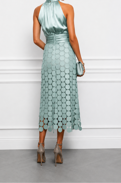 Celine | Élégante robe midi pour cérémonies