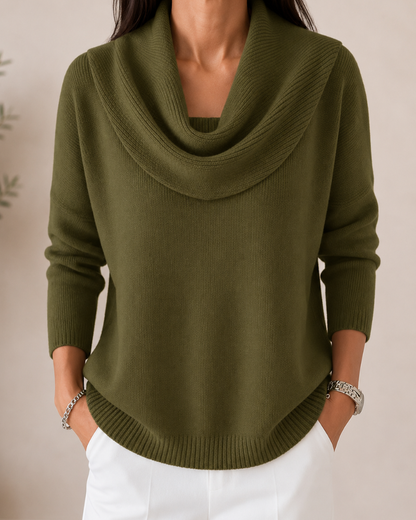 Élodie™ | Pull à col bénitier doux