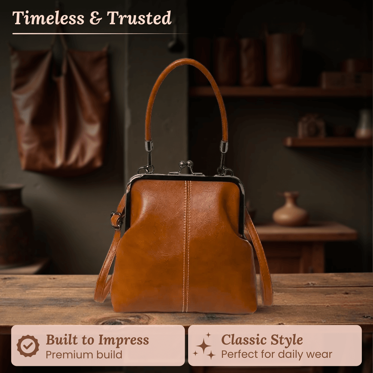 Le cadre vintage de Martina | Sac à main