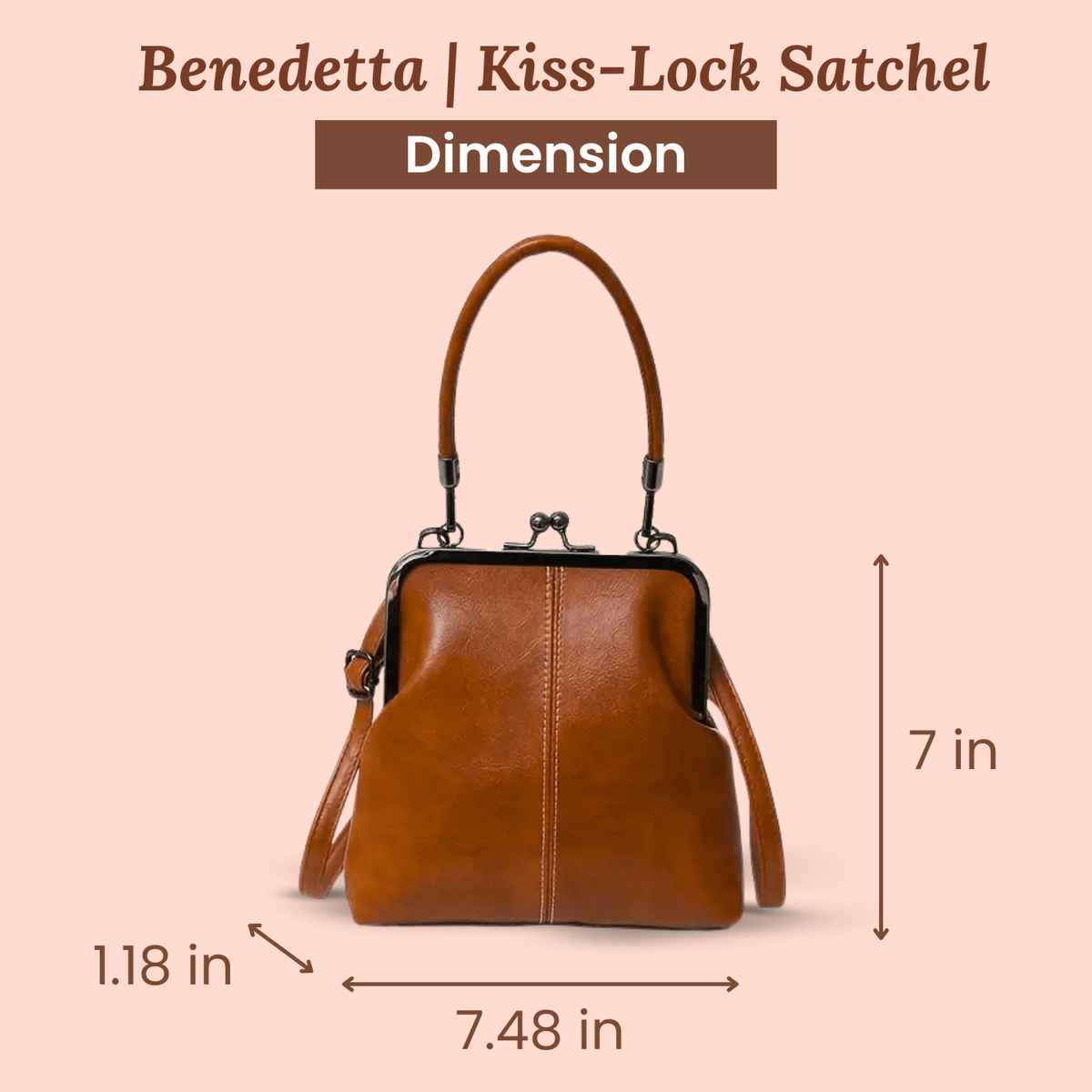 Le cadre vintage de Martina | Sac à main
