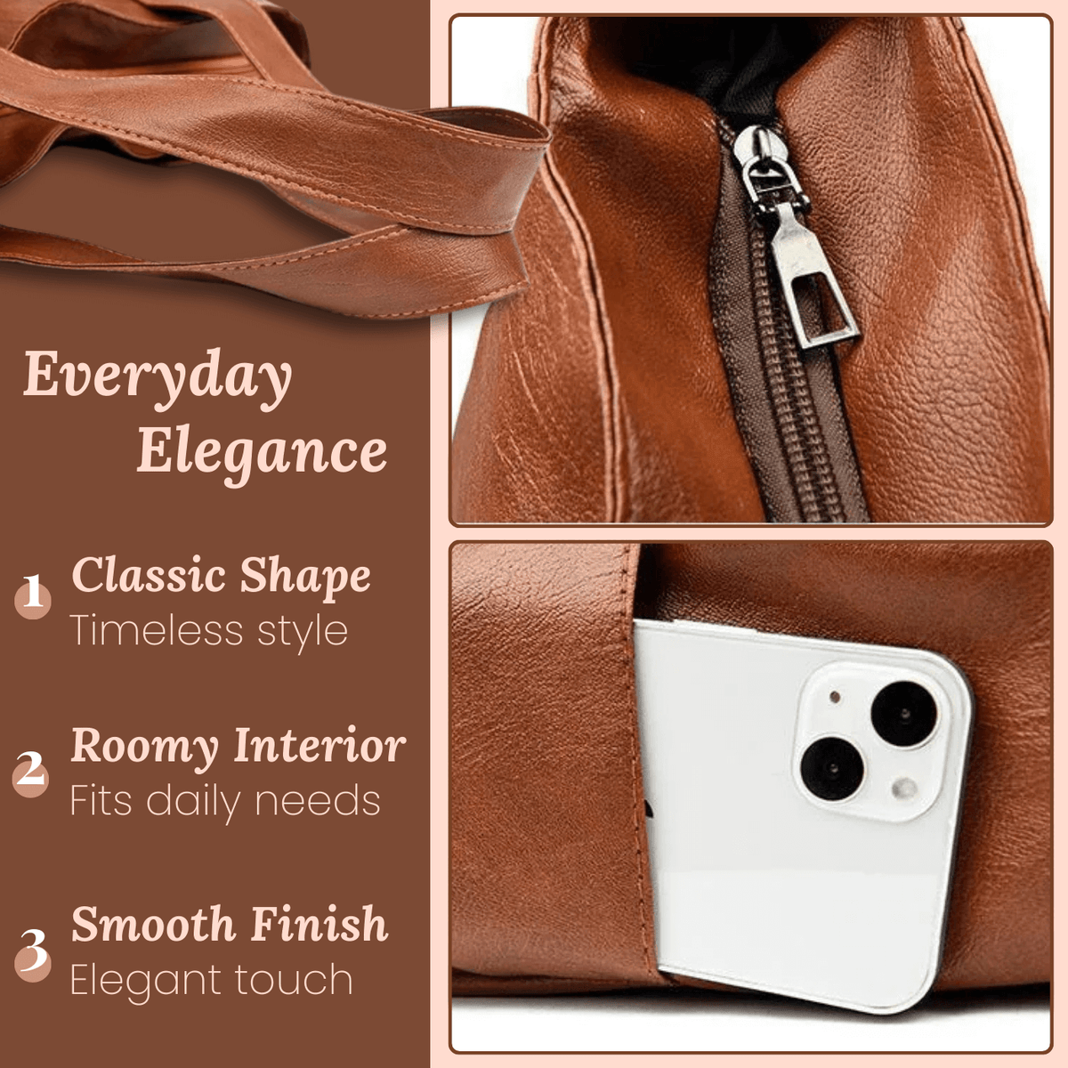 Livia’s Minimal Carry | Sac cabas