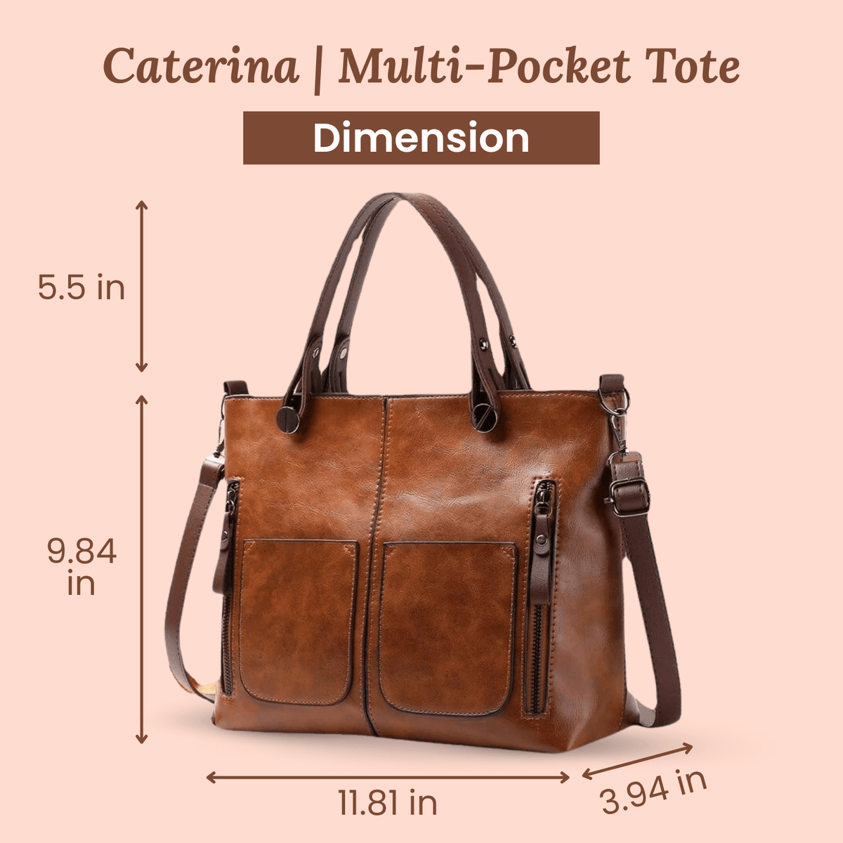 Multi-Poches de Caterina | Sac à bandoulière