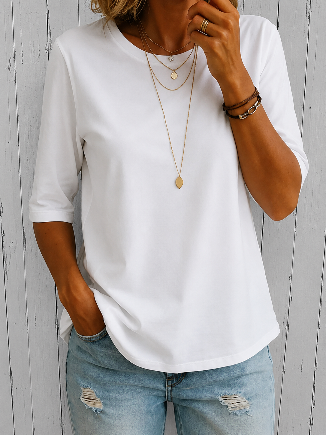 Chantal | T-shirt couvrant et confortable