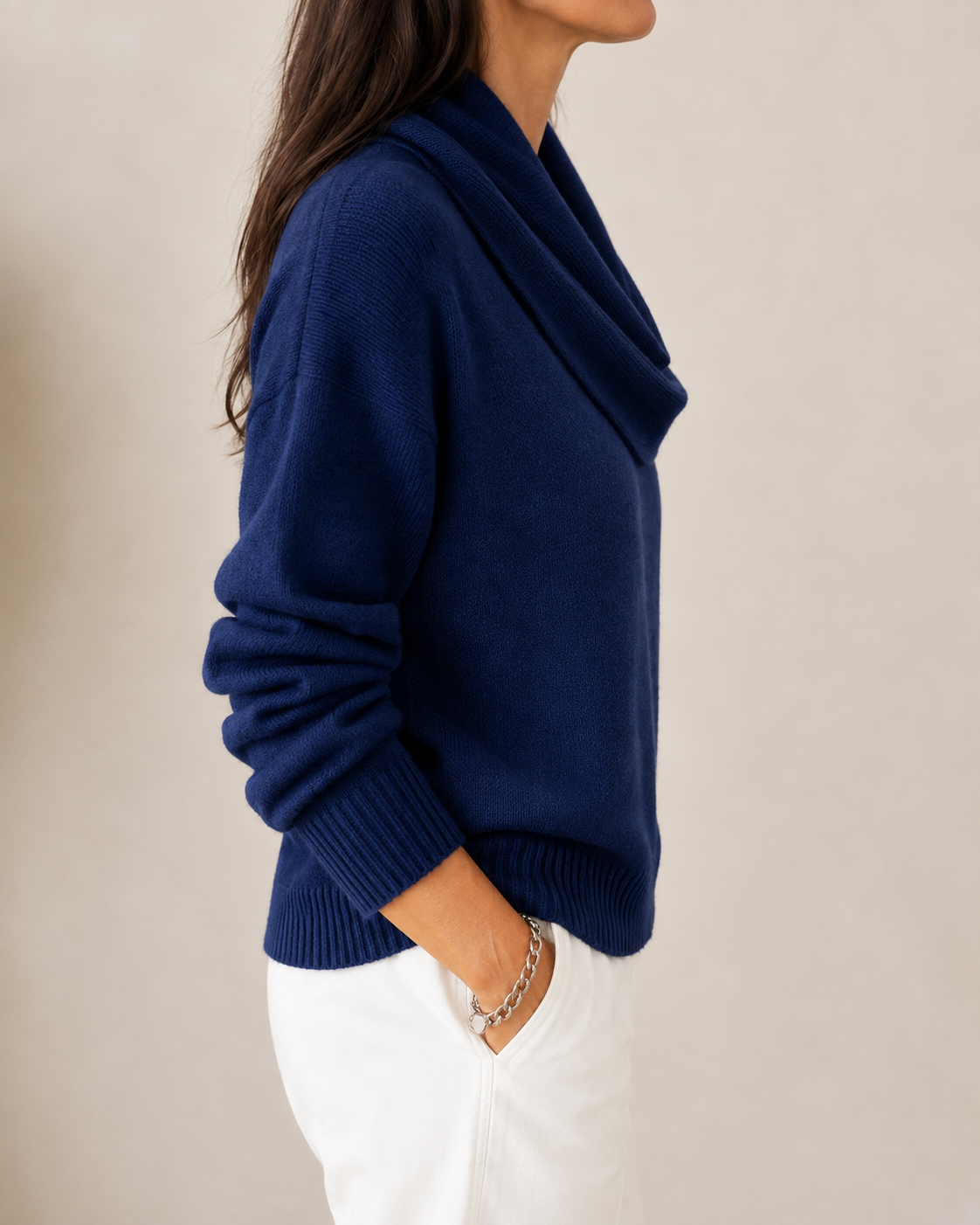 Élodie™ | Pull à col bénitier doux