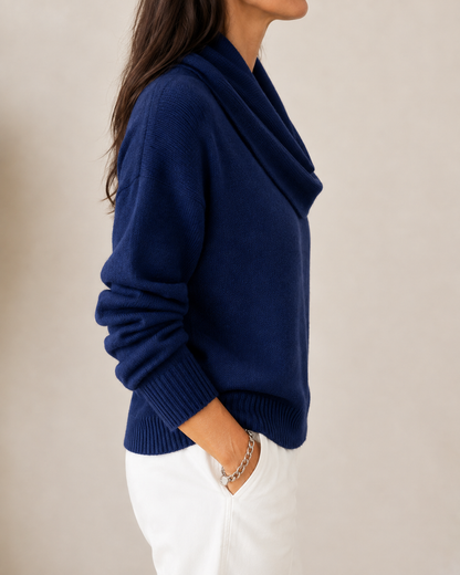 Élodie™ | Pull à col bénitier doux