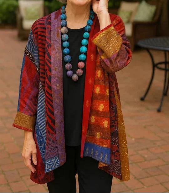 Monique™ | Cardigan drapé élégant