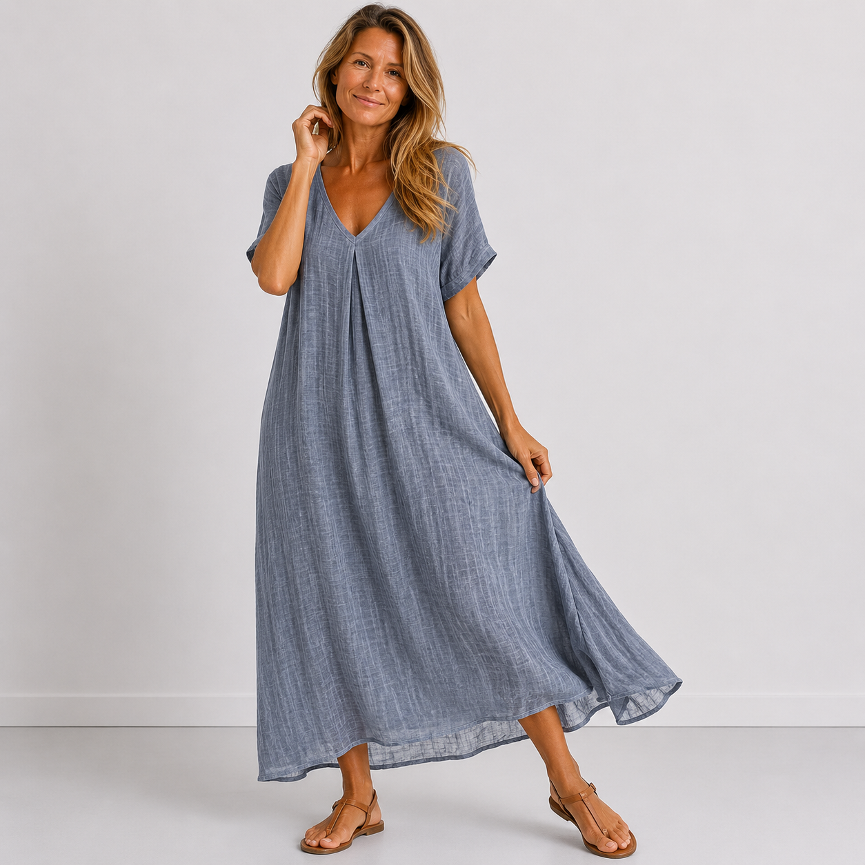 Viola™ | Abito maxi fluido