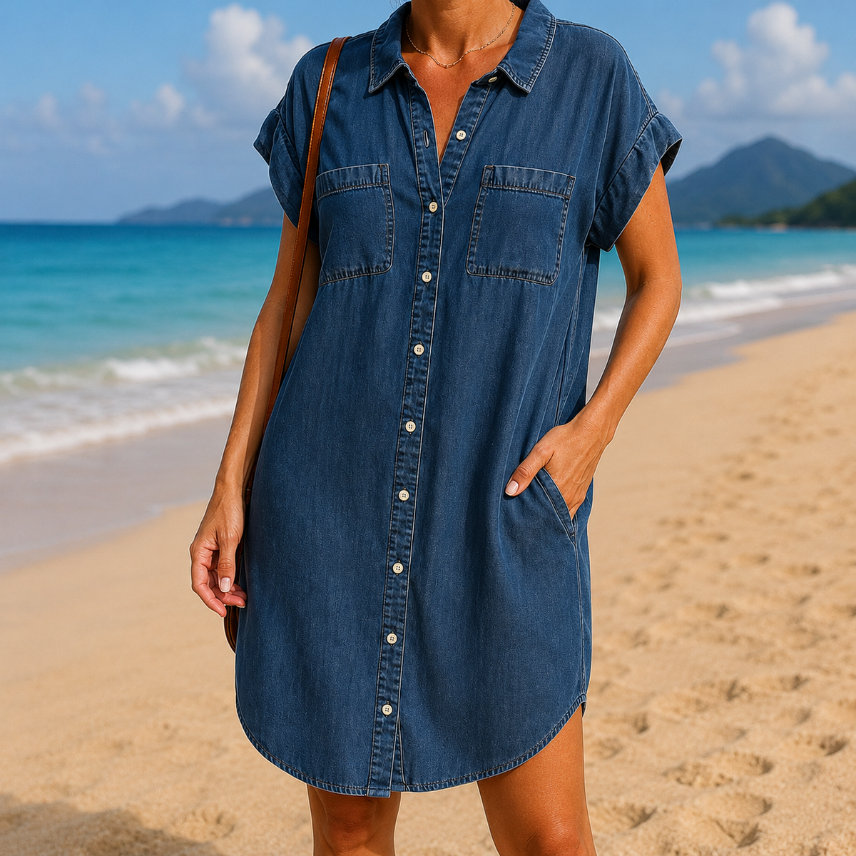 Stefanie™ | Robe en denim