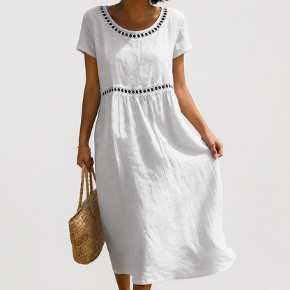 FIORELLA | VESTITO RICAMATO PER DONNA
