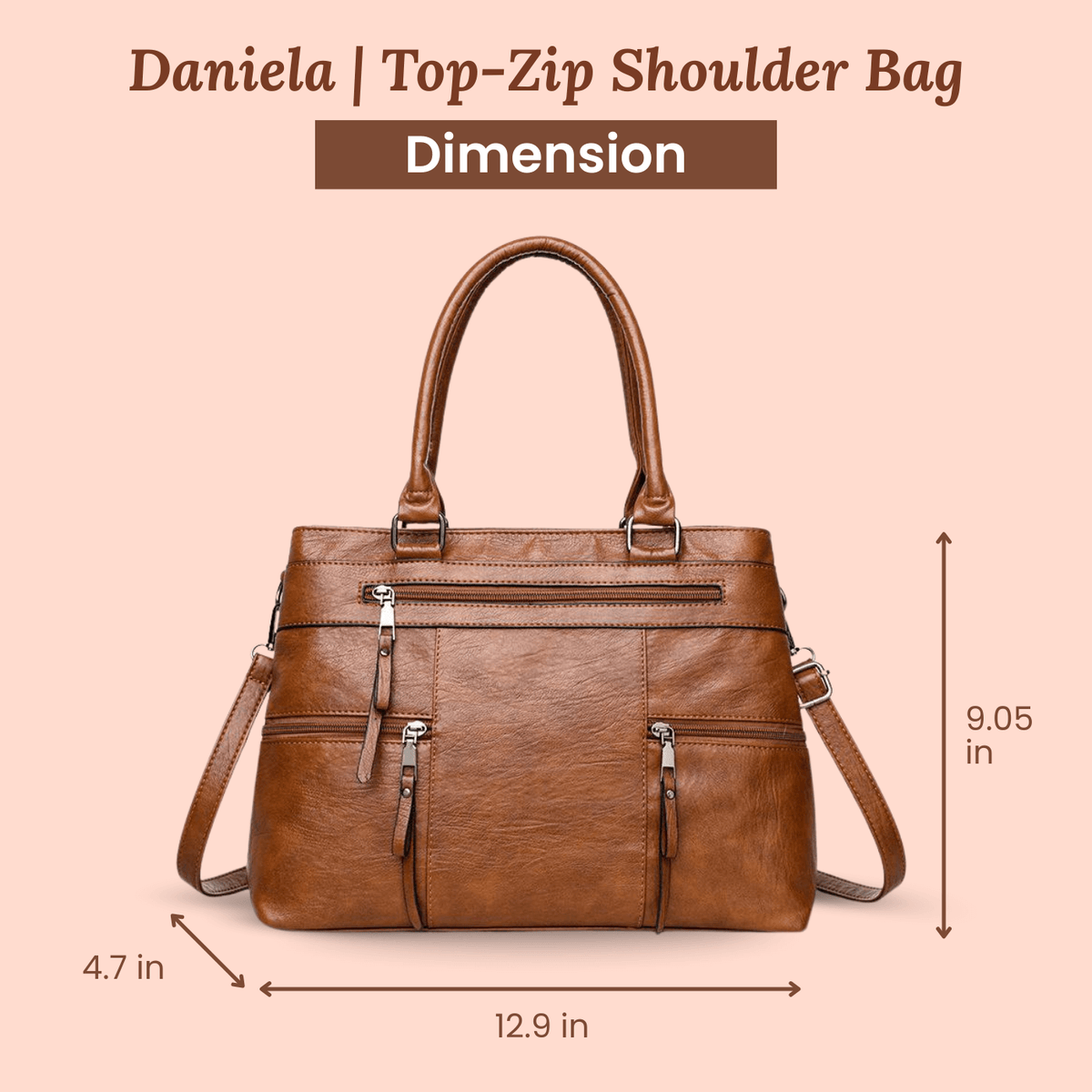 Multi-Zip de Rachele | Sac à bandoulière