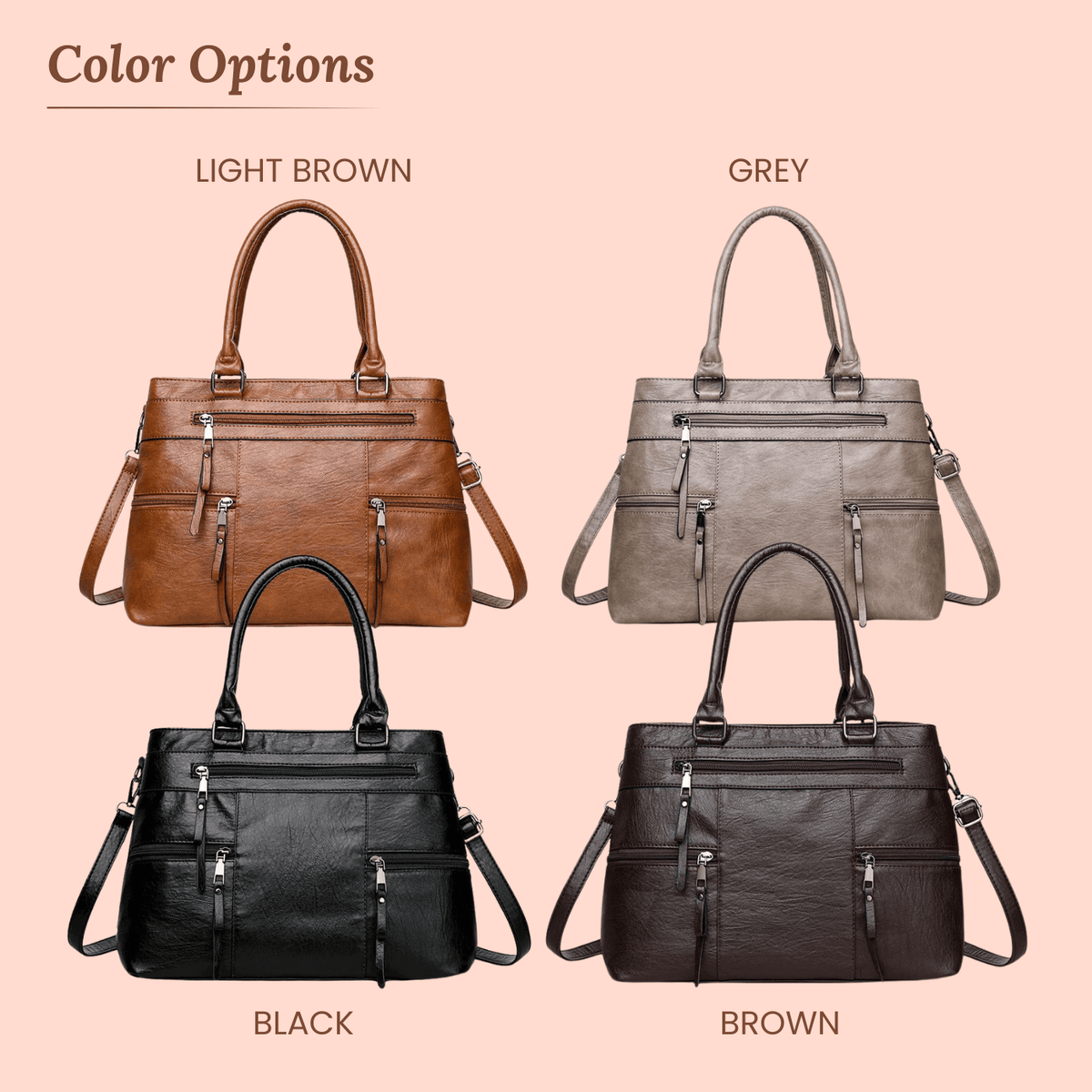 Multi-Zip de Rachele | Sac à bandoulière