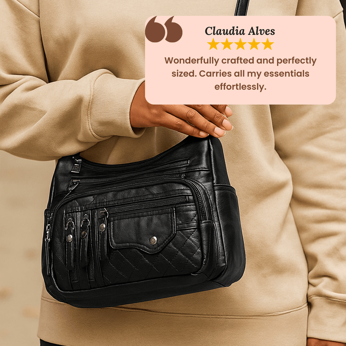 Le style utilitaire d’Antonina | Sac bandoulière