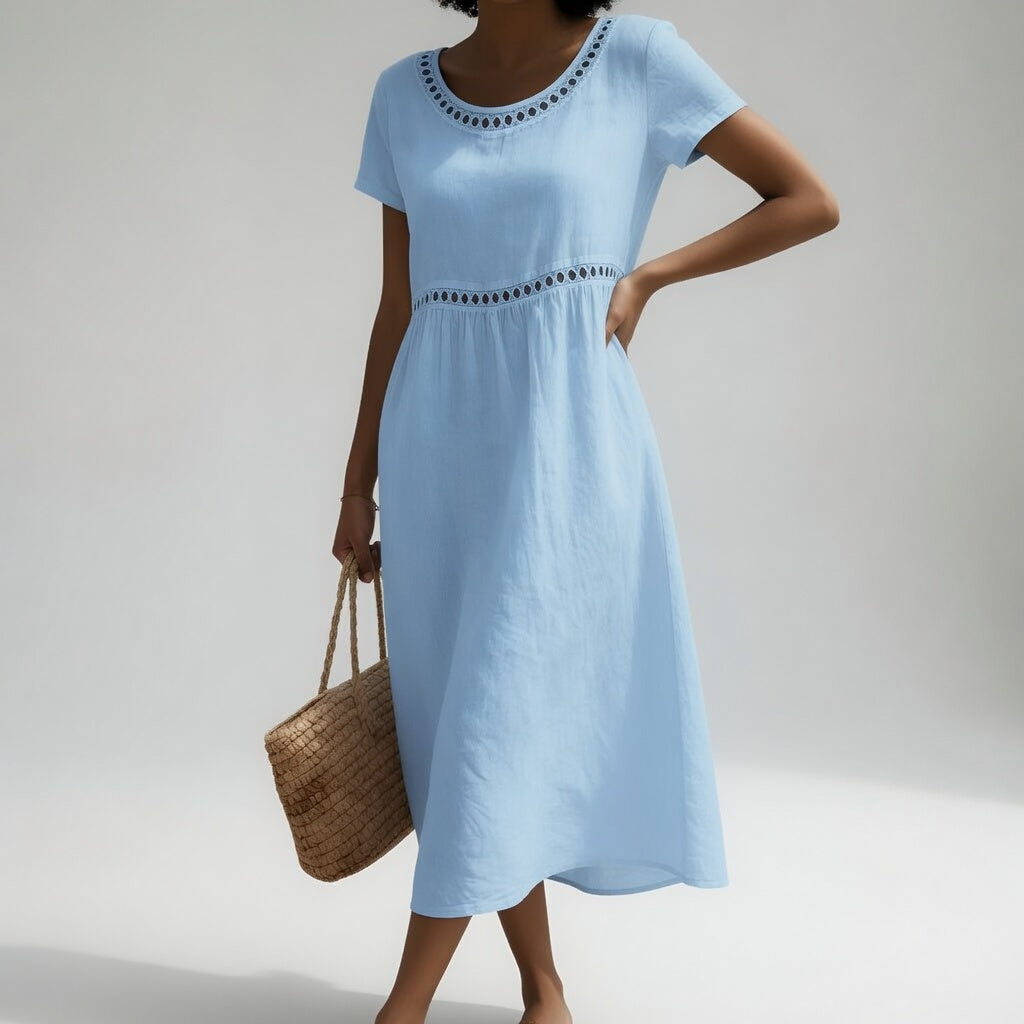 FIORELLA | VESTITO RICAMATO PER DONNA