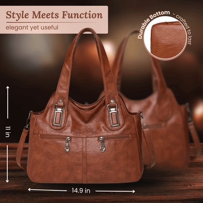 Dual-Zip de Flavia | Sac d'épaule