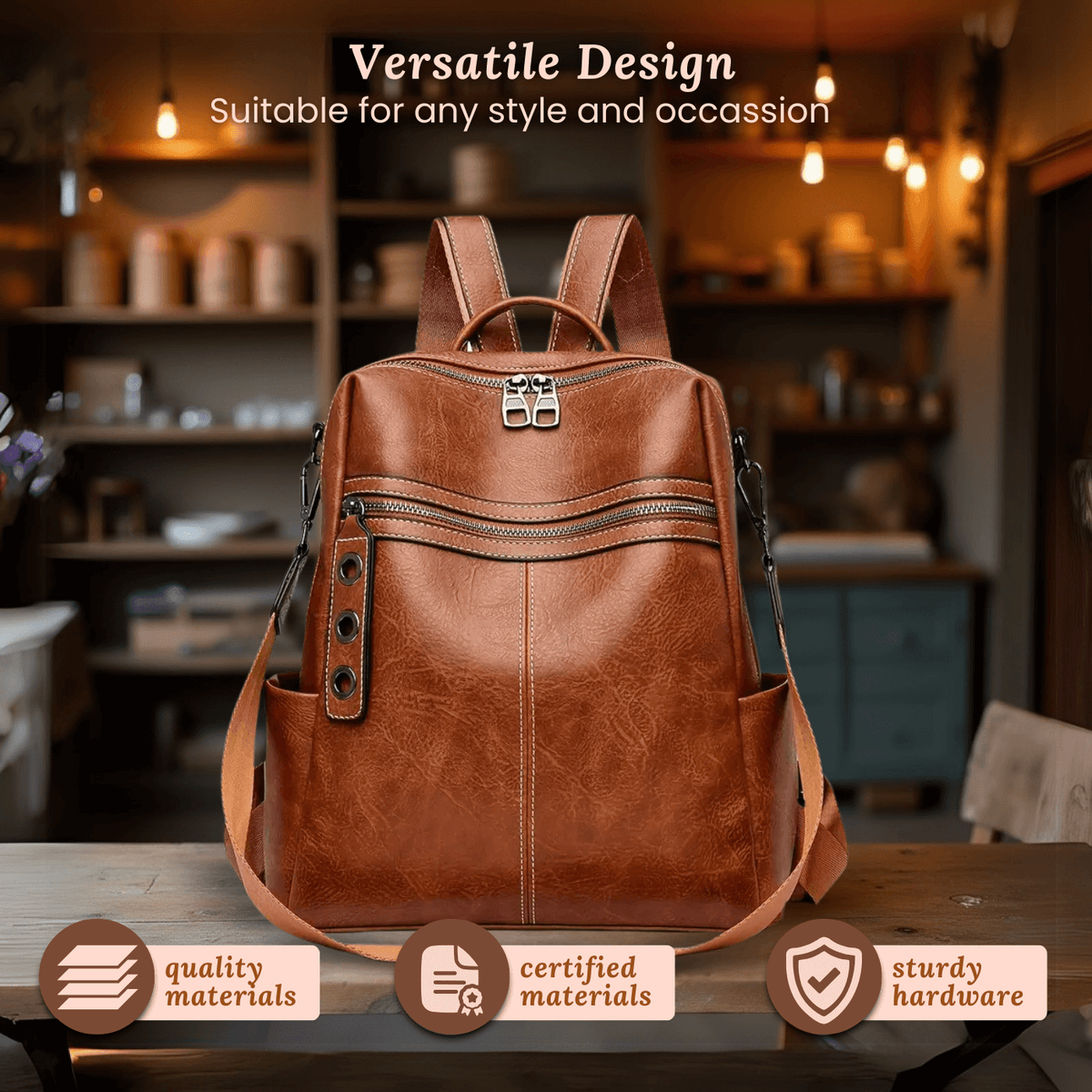 Portage utilitaire de Marcella | Sac à dos