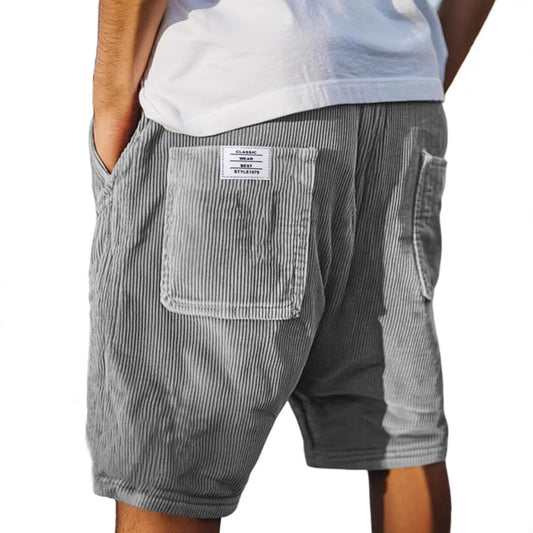 Vittorio | Pantaloncini in velluto eleganti da uomo