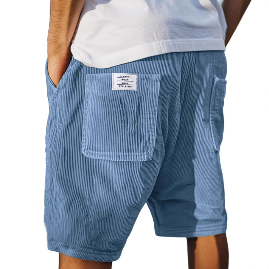 Vittorio | Pantaloncini in velluto eleganti da uomo