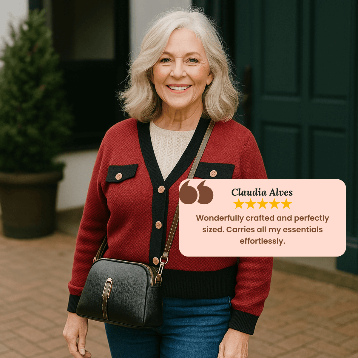 Le Classic Carry d'Isabella | Sac bandoulière
