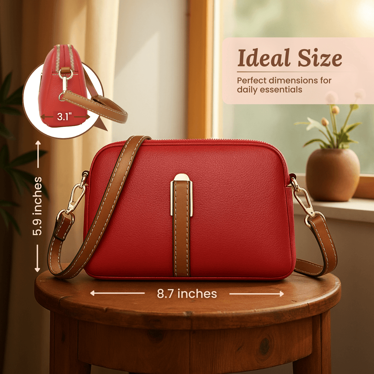 Le Classic Carry d'Isabella | Sac bandoulière