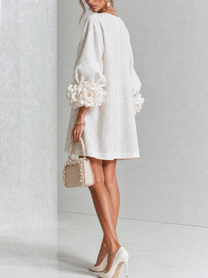 Celine - Robe chemise mini à boutons