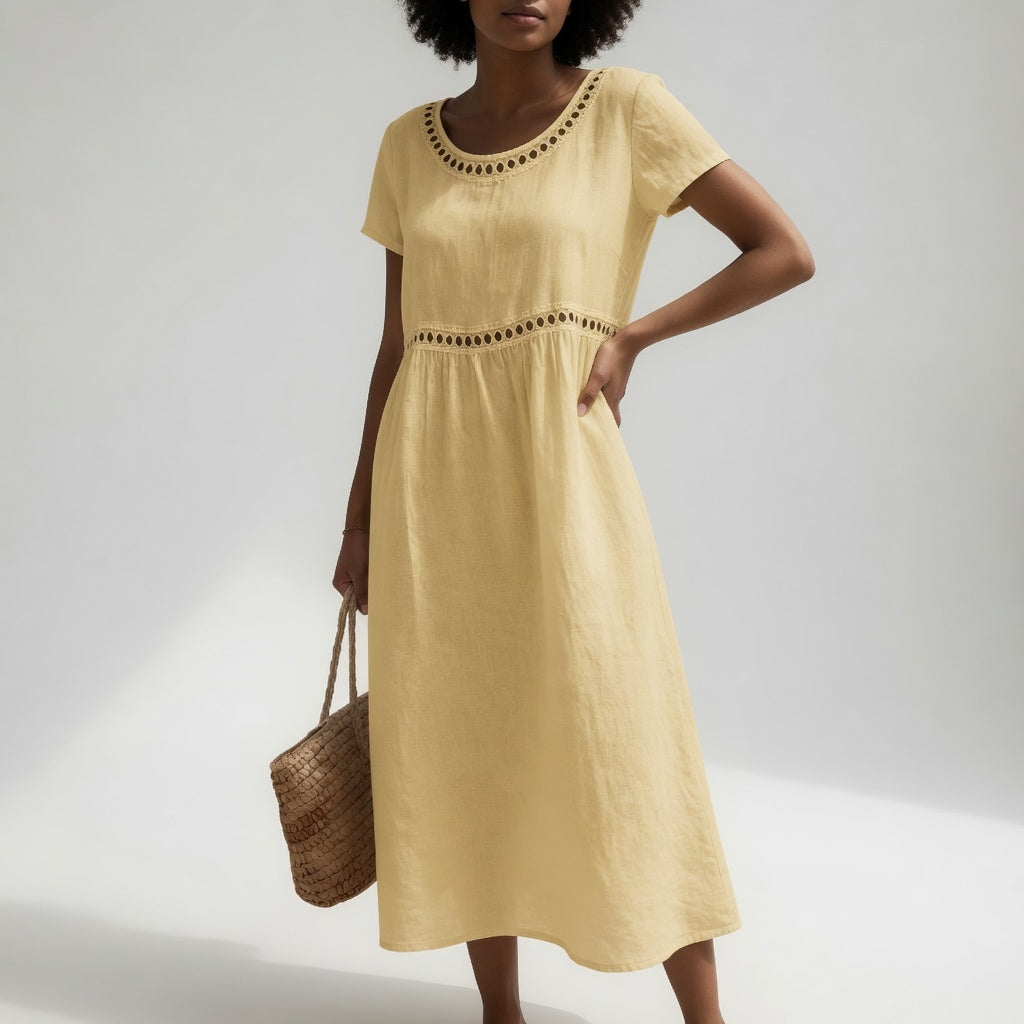 FIORELLA | VESTITO RICAMATO PER DONNA