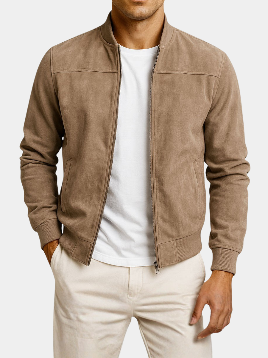 Brego | Veste en daim pour hommes