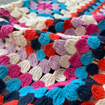 Silvia - cardigan tricoté multicolore