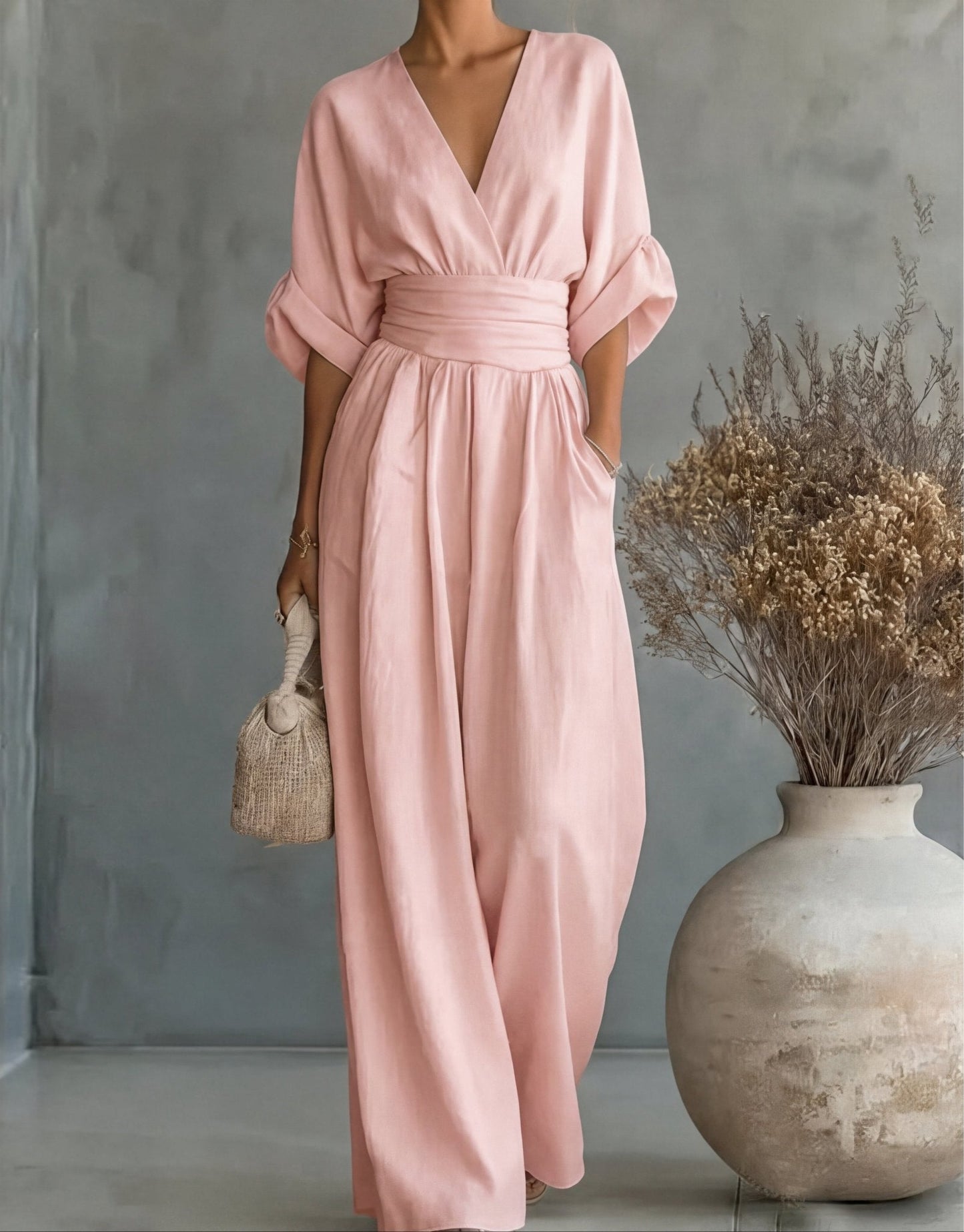 Elisa | Tuta elegante con tagli fluidi