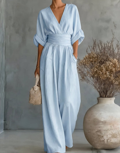 Elisa | Tuta elegante con tagli fluidi