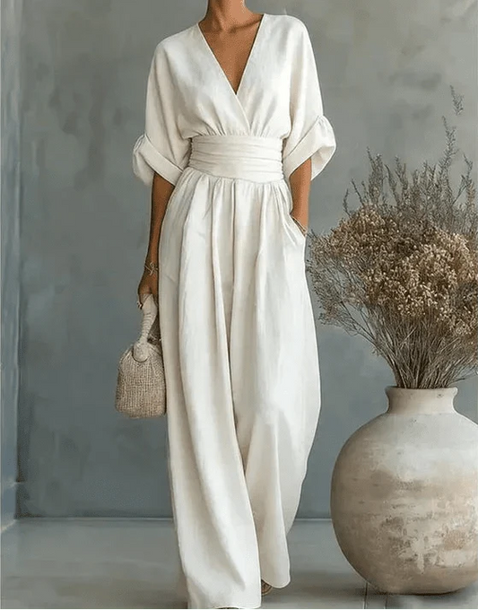 Elisa | Tuta elegante con tagli fluidi