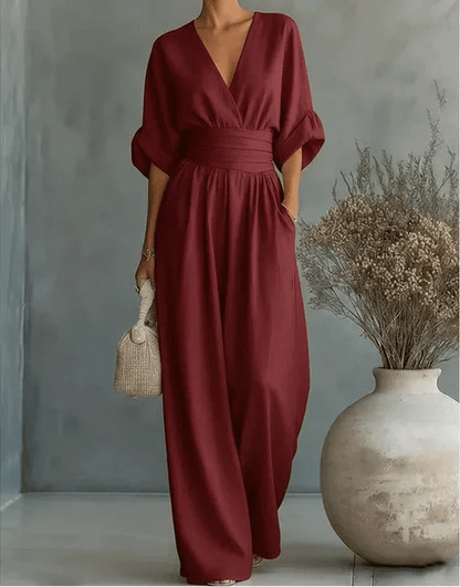 Elisa | Tuta elegante con tagli fluidi