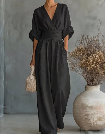 Elisa | Tuta elegante con tagli fluidi