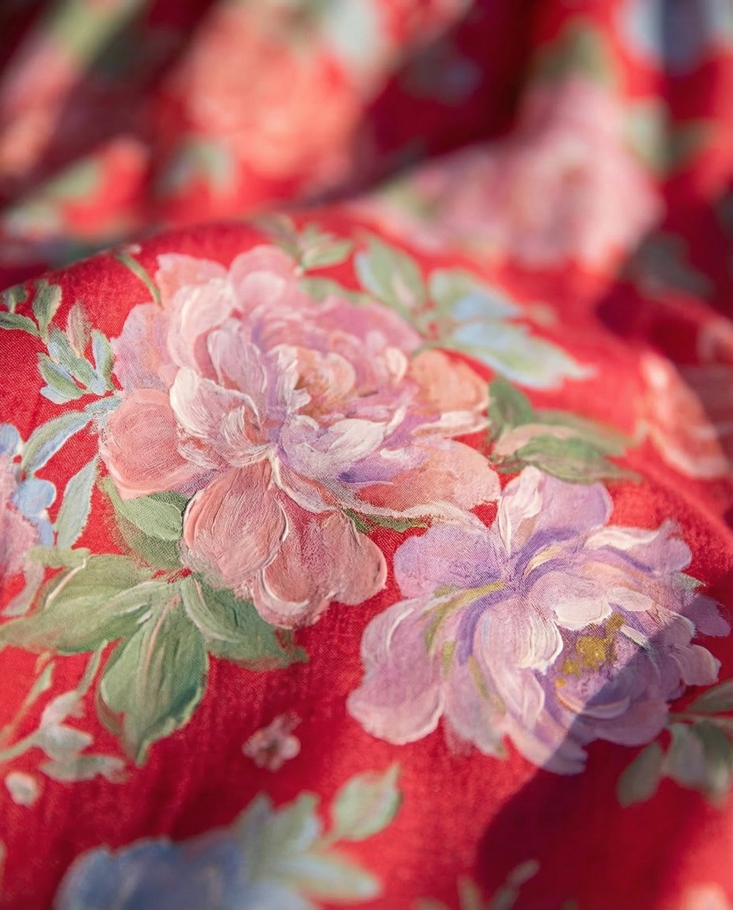 Minelda | Abito elegante a fiori con scollo a V