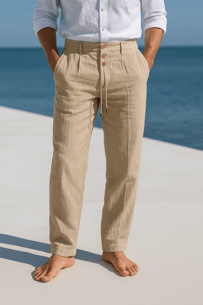 Giulio | Pantaloni in lino da uomo